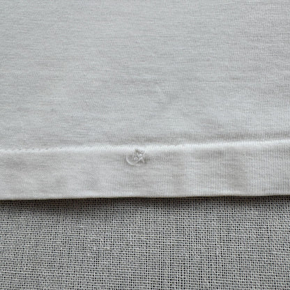 90s BANANA REPUBLIC Tシャツ ポケT USA製 カメレオン トカゲ アニマル 動物 M シングルステッチ 白 2603-0009