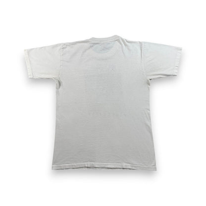 80s USA製 Tシャツ アートT サンタフェ 白 L ONEITA zozobra シングルステッチ 2603-0018