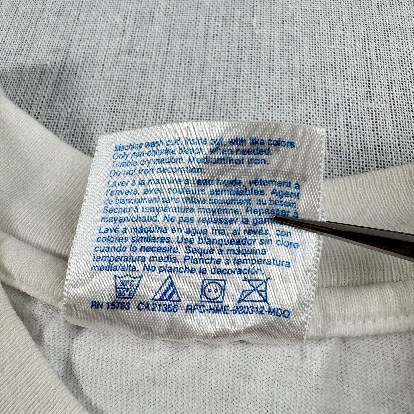 90s wild cotton てんとう虫 昆虫 Tシャツ ホワイト M 2603-0011