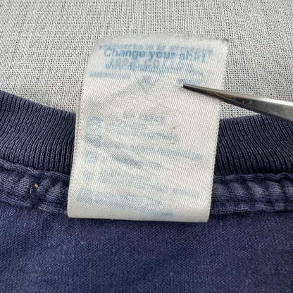 00s ジーザス キリスト Tシャツ ネイビー Passion M USA 2603-0012