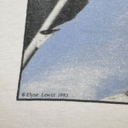 90s USA製 kim anderson フォトT アートT Tシャツ Hanes XL シングルステッチ キムアンダーソン 写真家 2603-0019