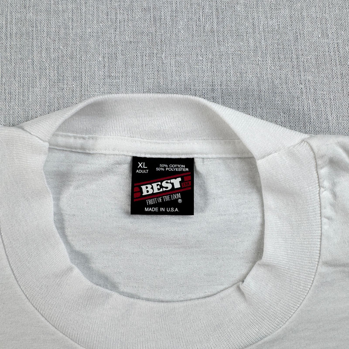 90s USA製 Tシャツ USPS 花 切手 アートT 白 郵便切手T XL シングルステッチ 2603-0023