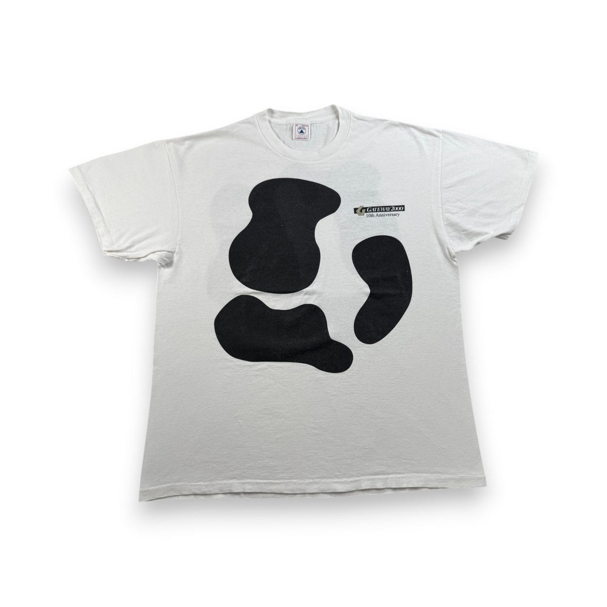 00s GATEWAY2000 アドバタイジングTシャツ USA製 XL ヘインズ Hanes delta XL シングルステッチ 2603-0025