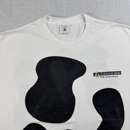00s GATEWAY2000 アドバタイジングTシャツ USA製 XL ヘインズ Hanes delta XL シングルステッチ 2603-0025