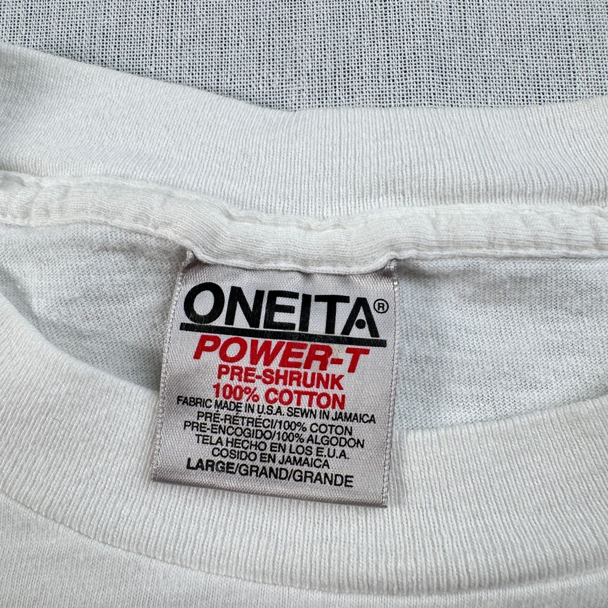 90s ひまわり 向日葵 アートT Tシャツ 白 ONEITA L 花 シングルステッチ 額縁 2603-0026