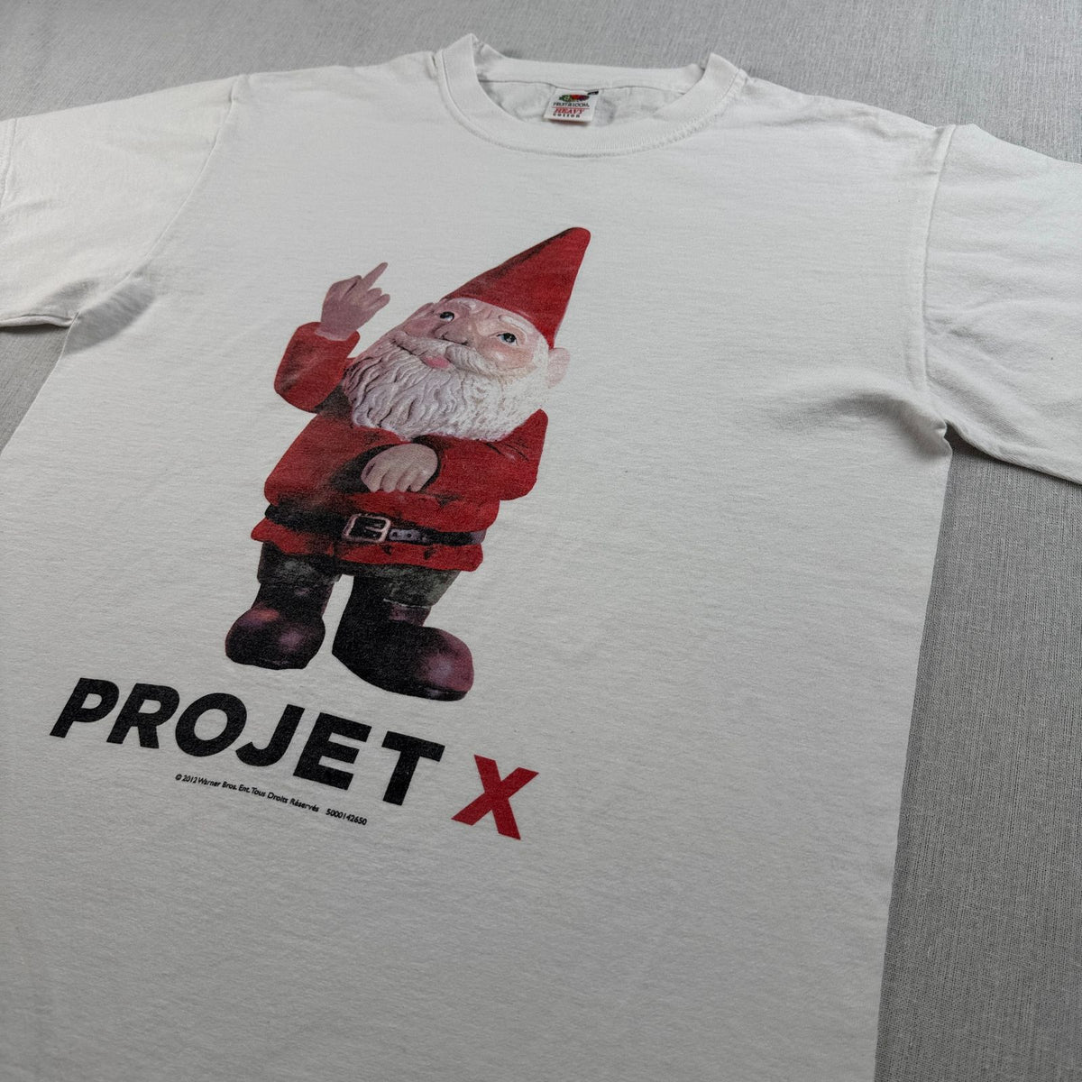 2012s PROJECT X プロジェクトX 映画T 白 サンタ パロディ M Tシャツ 2603-0031
