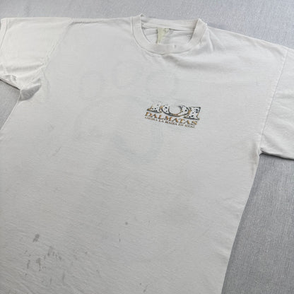 00s ダルメシアンズ 101匹わんちゃん ディズニー disney Tシャツ 白 犬 アニマル 2603-0034