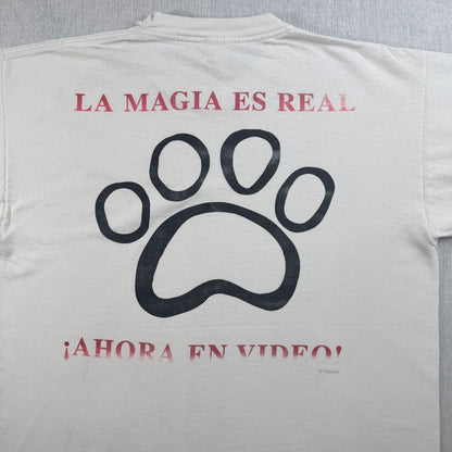 00s ダルメシアンズ 101匹わんちゃん ディズニー disney Tシャツ 白 犬 アニマル 2603-0034
