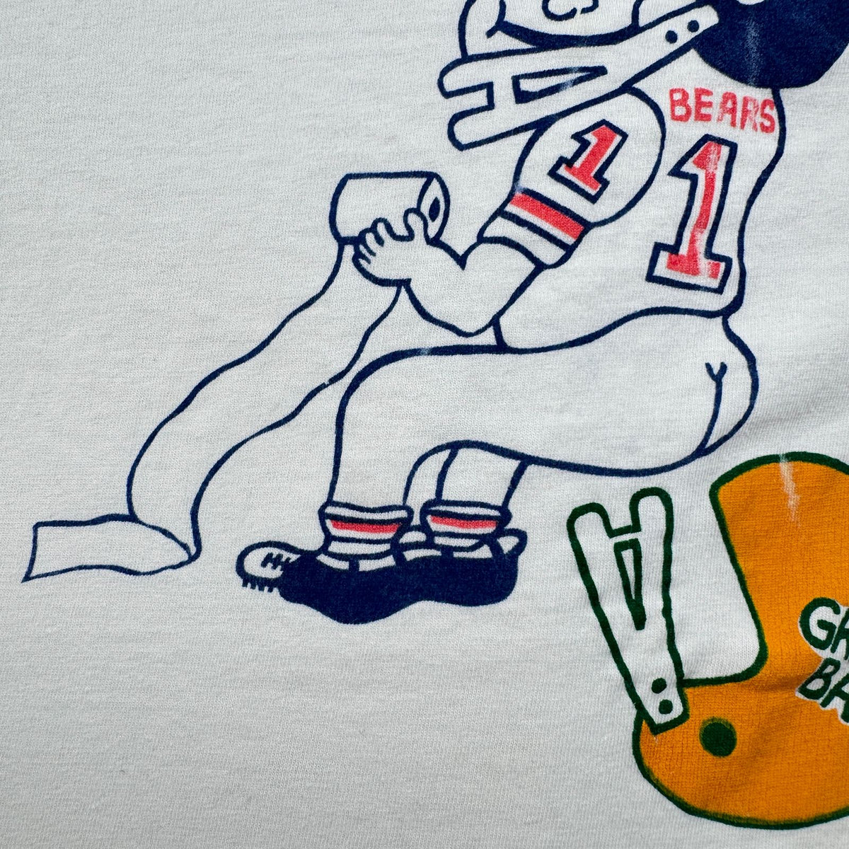 90s シカゴベアーズ NFL アメフト Tシャツ USA製 XL シングルステッチ hanes 2603-0035