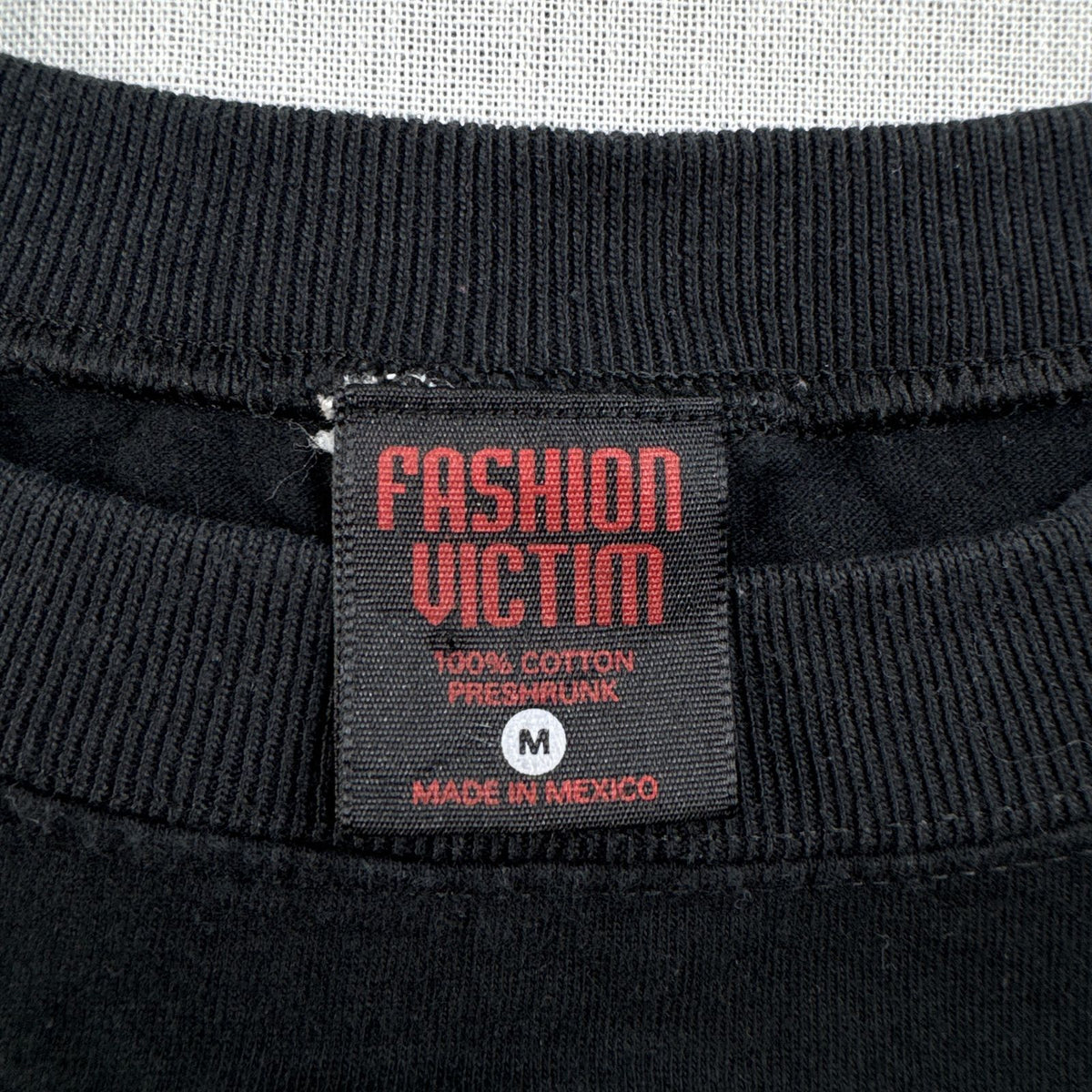 90s 00s bettie page ベティーペイジ fashion victim Tシャツ ピンナップ モデル M 黒 セクシー 映画 シングルステッチ 2000 2603-0038