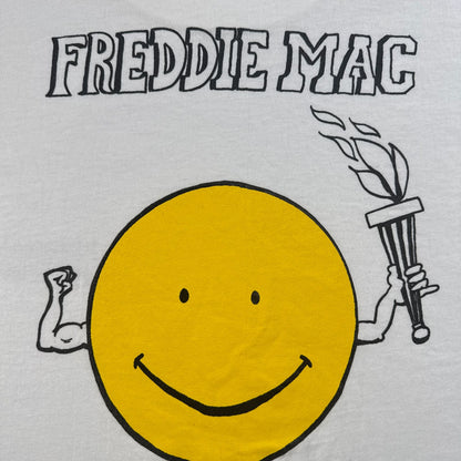 80s vans バンズ Tシャツ USA製 オリンピック XL FREDDIE MAC LAUGH OLYMPICS オールドスケート 白 シングルステッチ 2603-0039