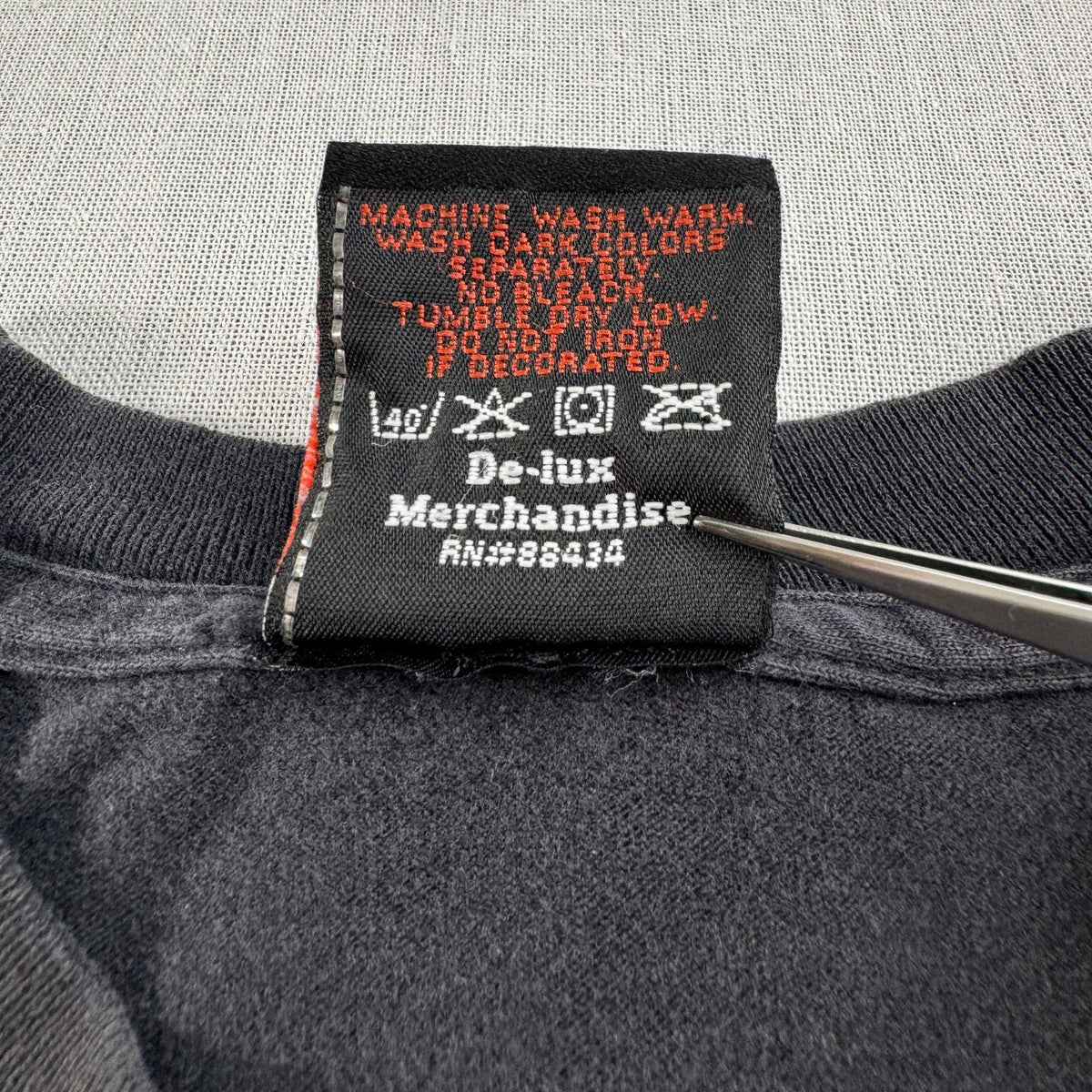 90s 00s USA製 ハーレーダビッドソン harley バイク Tシャツ ブラック L フェード 黒 2603-0041