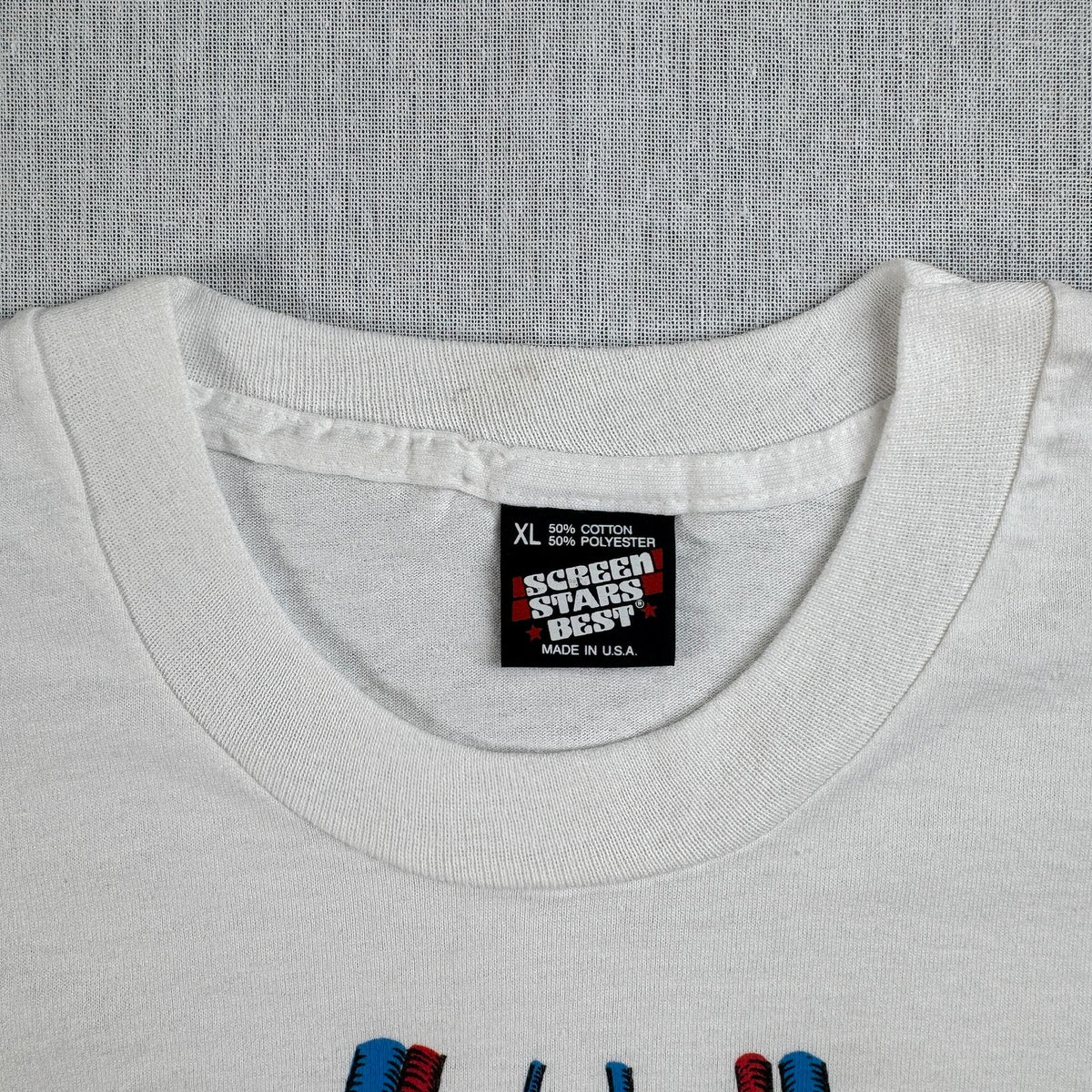 80s アナトミカル 臓器 人体 アートT USA製 白 XL 心臓解剖図 アナトミー Tシャツ スクリーンスターズ シングルステッチ 2603-0042