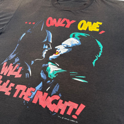 80s BATMAN バットマン ジョーカー Tシャツ 映画 USA製 ブラック シングルステッチ 2603-0043