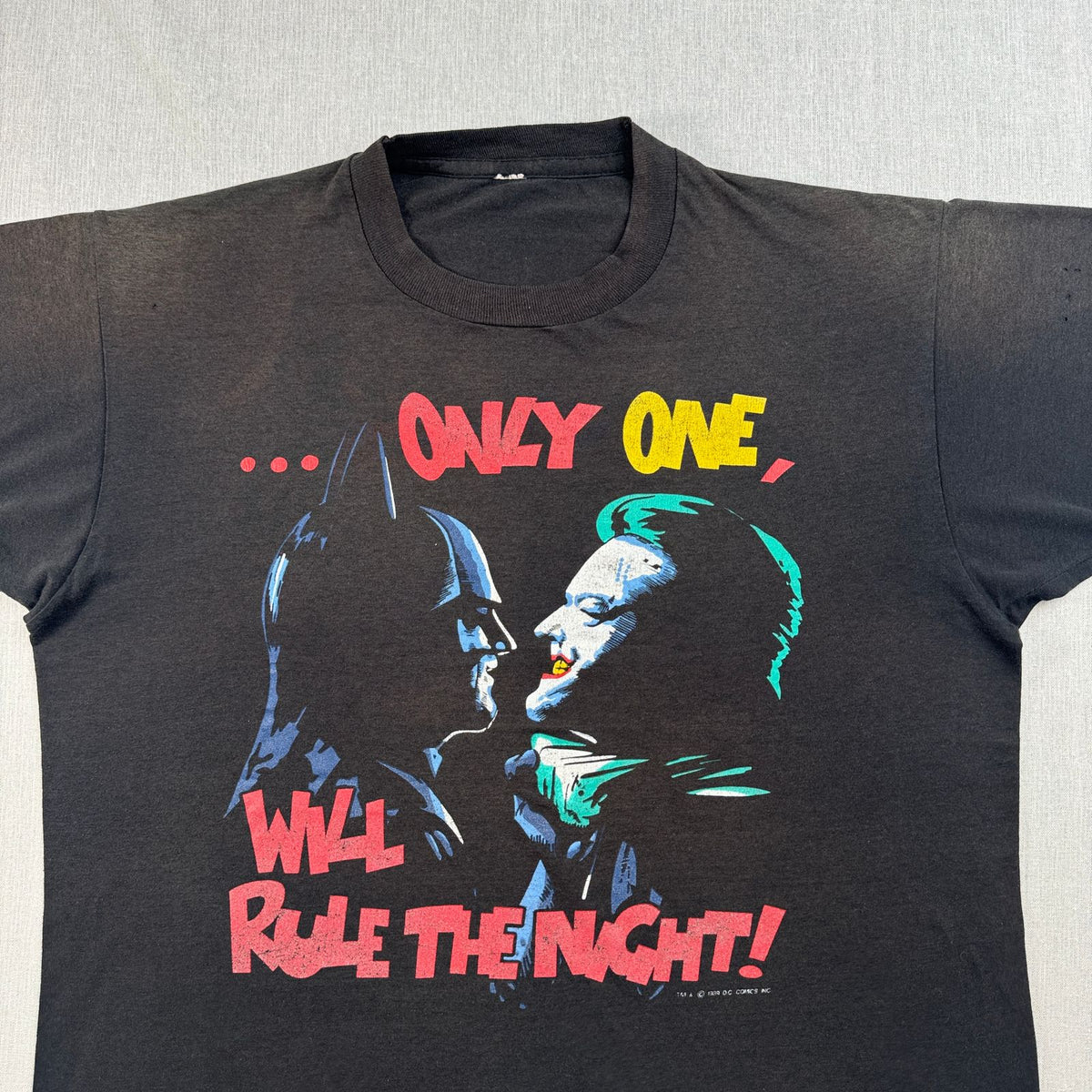 80s BATMAN バットマン ジョーカー Tシャツ 映画 USA製 ブラック シングルステッチ 2603-0043
