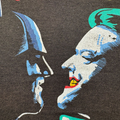 80s BATMAN バットマン ジョーカー Tシャツ 映画 USA製 ブラック シングルステッチ 2603-0043