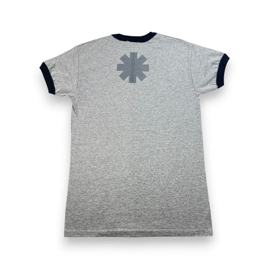 00s レッチリ Stadium Arcadium Tシャツ グレー リンガー バンドT S Red Hot Chili Peppers レッド・ホット・チリ・ペッパーズ RHCP ロック 2603-0062