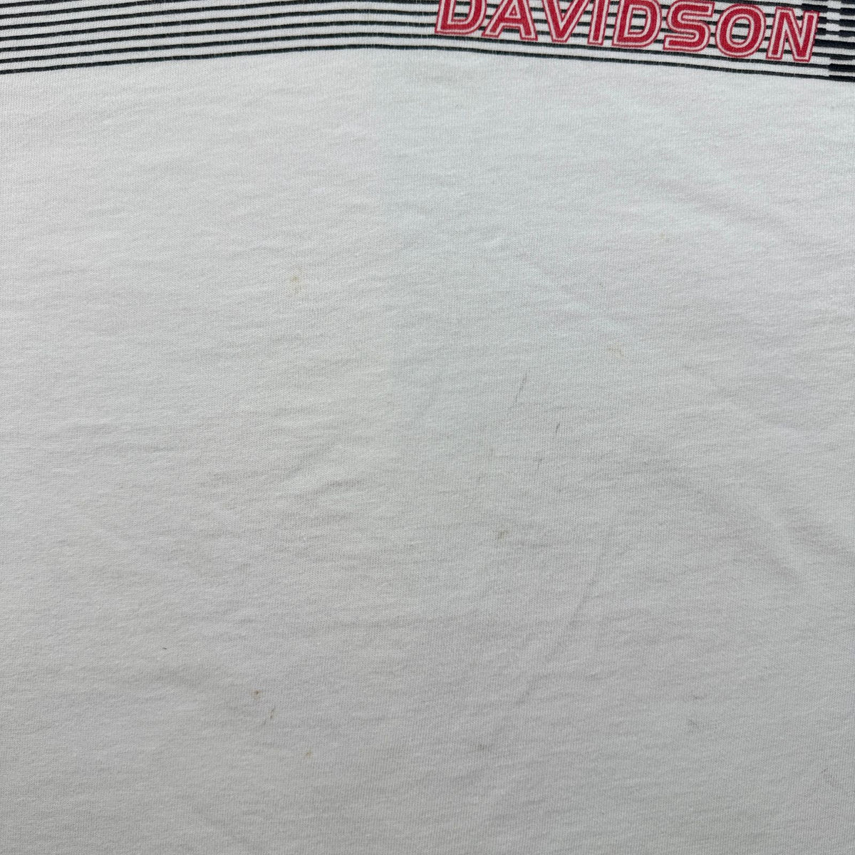 90s ダビッドソン DAVIDSON 企業T 白 USA製 Tシャツ XL 2603-0064