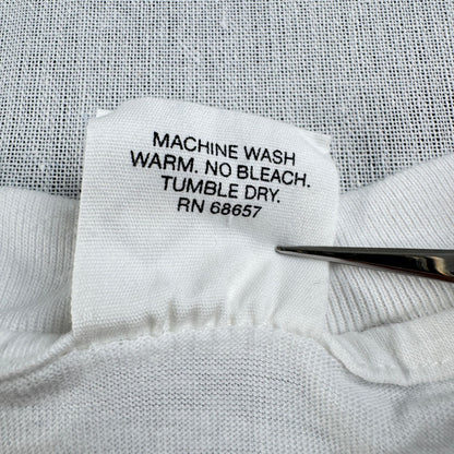 90s ダビッドソン DAVIDSON 企業T 白 USA製 Tシャツ XL 2603-0064