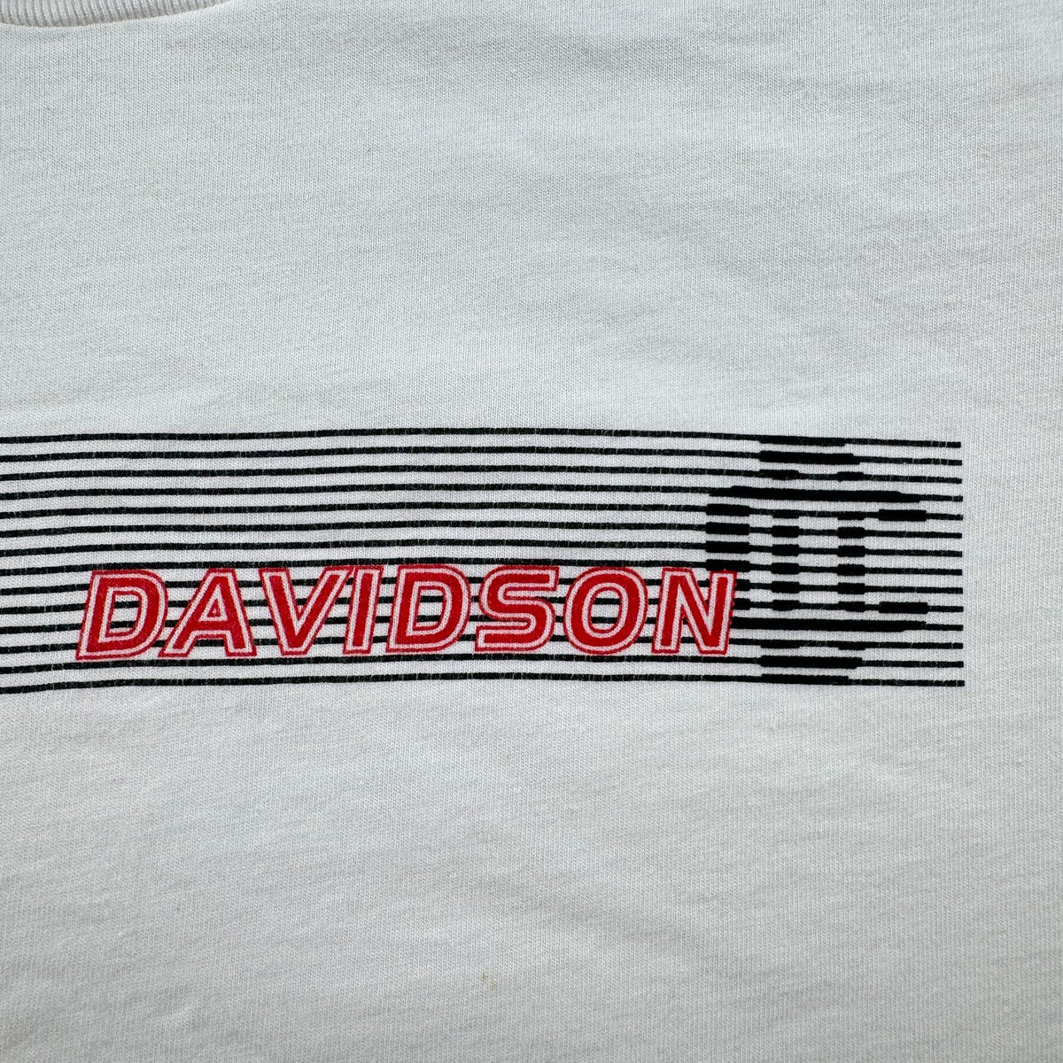 90s ダビッドソン DAVIDSON 企業T 白 USA製 Tシャツ XL 2603-0064