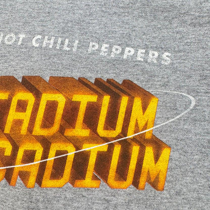 00s レッチリ Stadium Arcadium Tシャツ グレー リンガー バンドT S Red Hot Chili Peppers レッド・ホット・チリ・ペッパーズ RHCP ロック 2603-0062