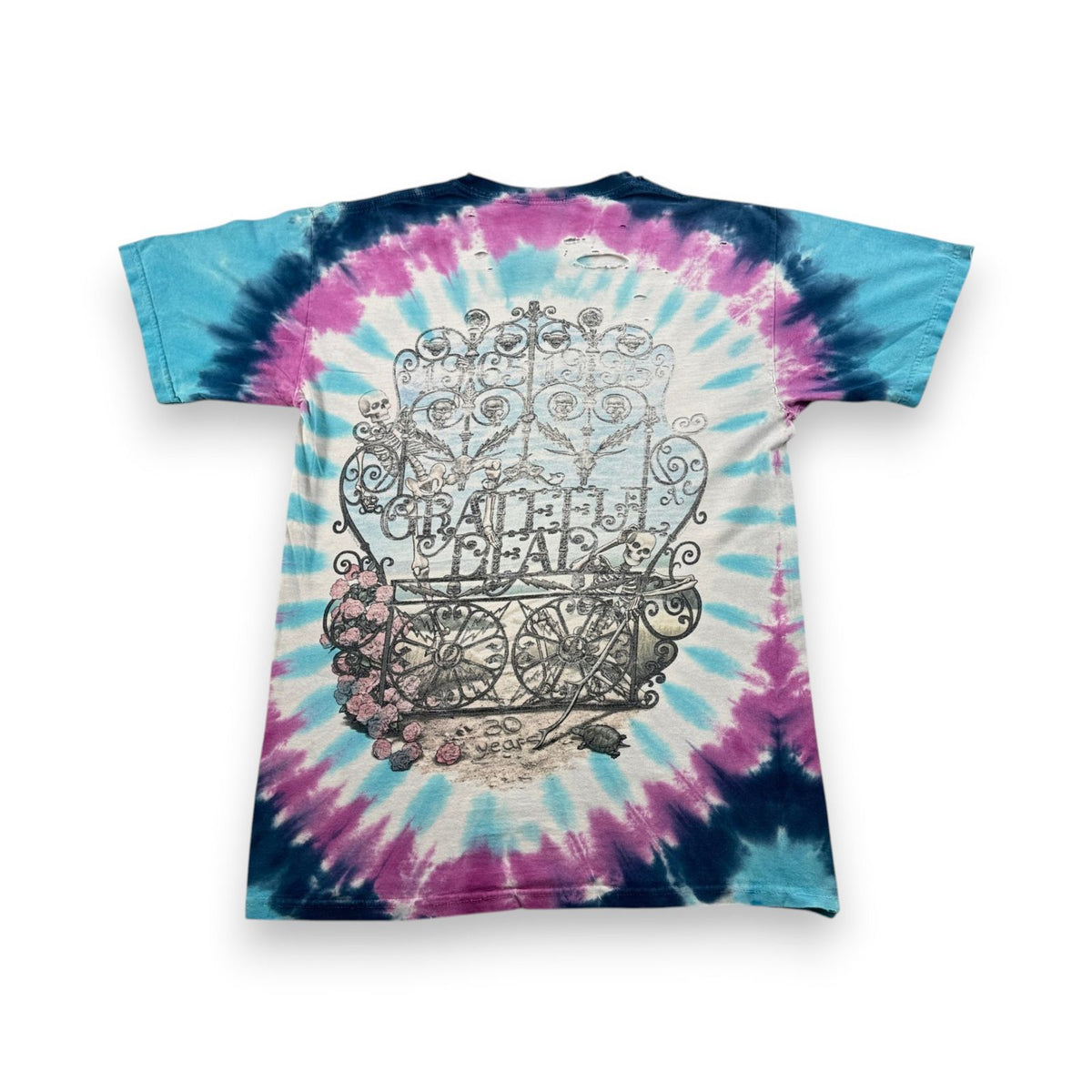 00s グレイトフルデッド リキッドブルー GRATEFUL DEAD ジェリーガルシア Tシャツ バンT バンドT タイダイ グランジ フェード 2603-0070