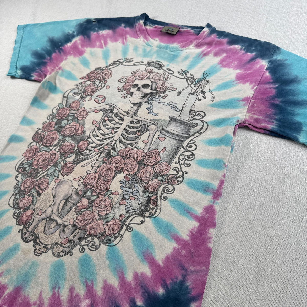 00s グレイトフルデッド リキッドブルー GRATEFUL DEAD ジェリーガルシア Tシャツ バンT バンドT タイダイ グランジ フェード 2603-0070