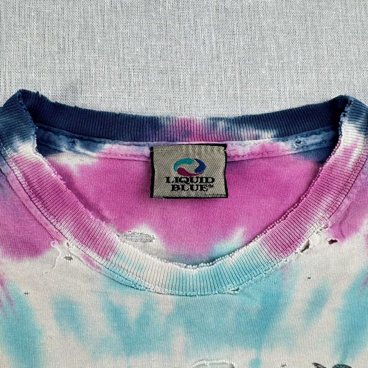 00s グレイトフルデッド リキッドブルー GRATEFUL DEAD ジェリーガルシア Tシャツ バンT バンドT タイダイ グランジ フェード 2603-0070