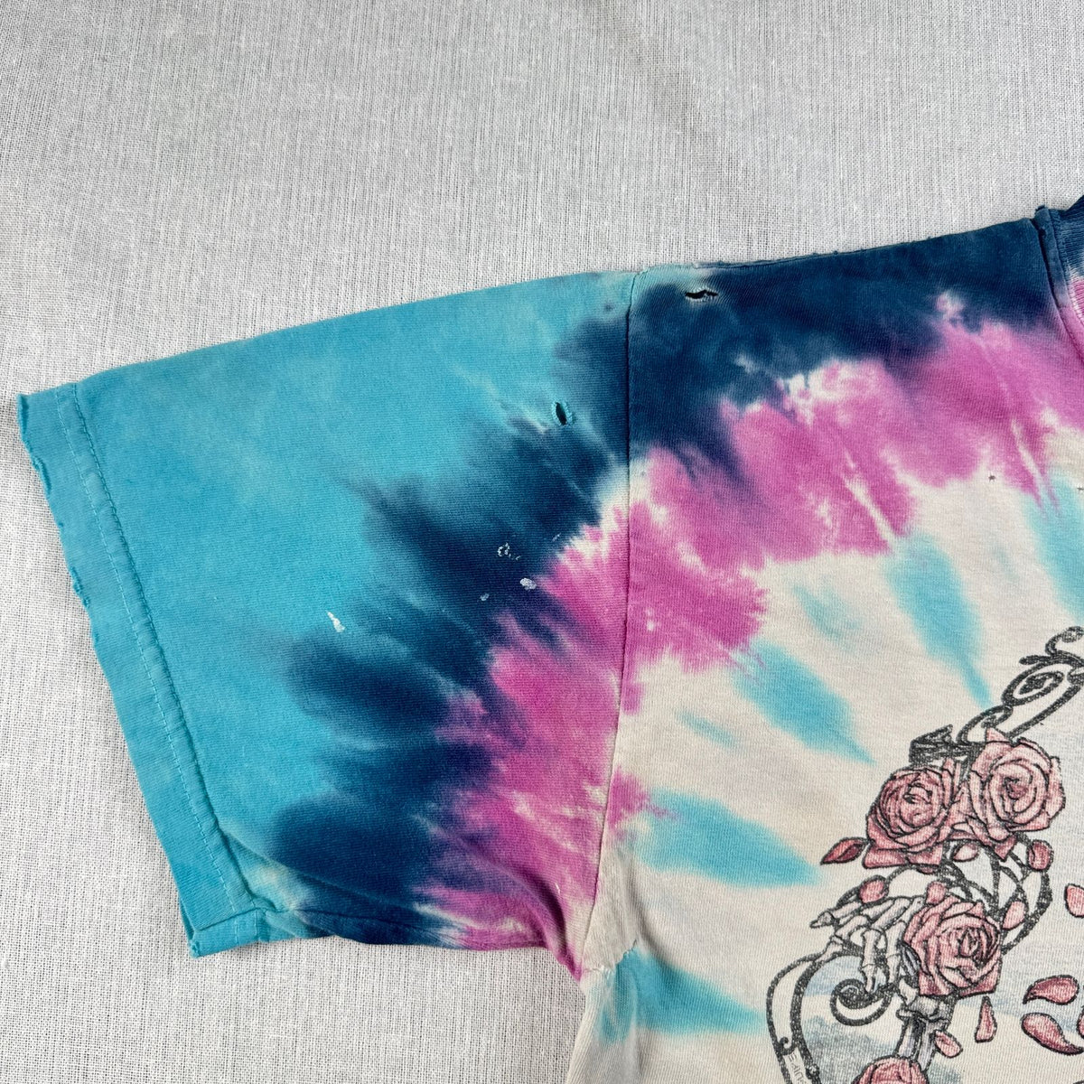 00s グレイトフルデッド リキッドブルー GRATEFUL DEAD ジェリーガルシア Tシャツ バンT バンドT タイダイ グランジ フェード 2603-0070