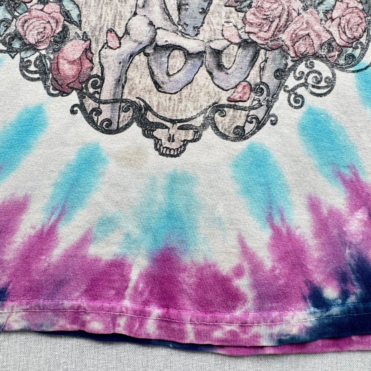 00s グレイトフルデッド リキッドブルー GRATEFUL DEAD ジェリーガルシア Tシャツ バンT バンドT タイダイ グランジ フェード 2603-0070