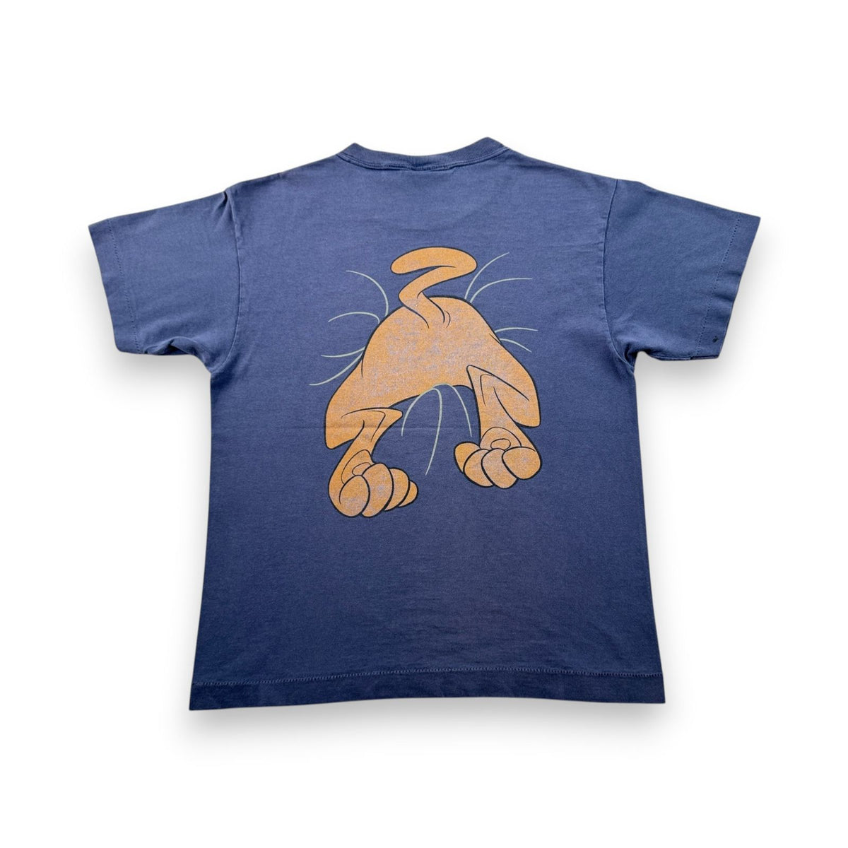 90s SCOOBY DOO スク―ビードゥー キッズ ワーナーブラザーズ Tシャツ ネイビー 両面 シングルステッチ 2603-0093