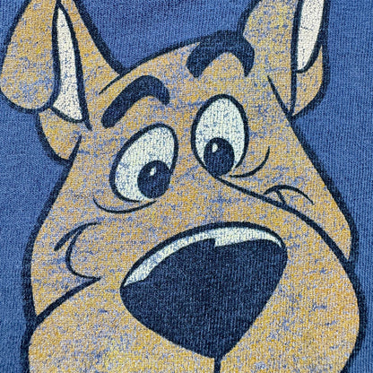 90s SCOOBY DOO スク―ビードゥー キッズ ワーナーブラザーズ Tシャツ ネイビー 両面 シングルステッチ 2603-0093
