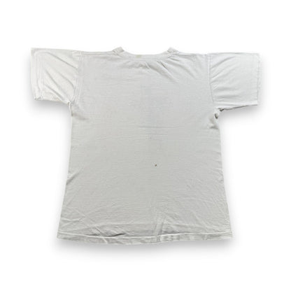 80s 90s フランス製 シルクドソレイユ Tシャツ ミュージカル アートT 白 2603-0102