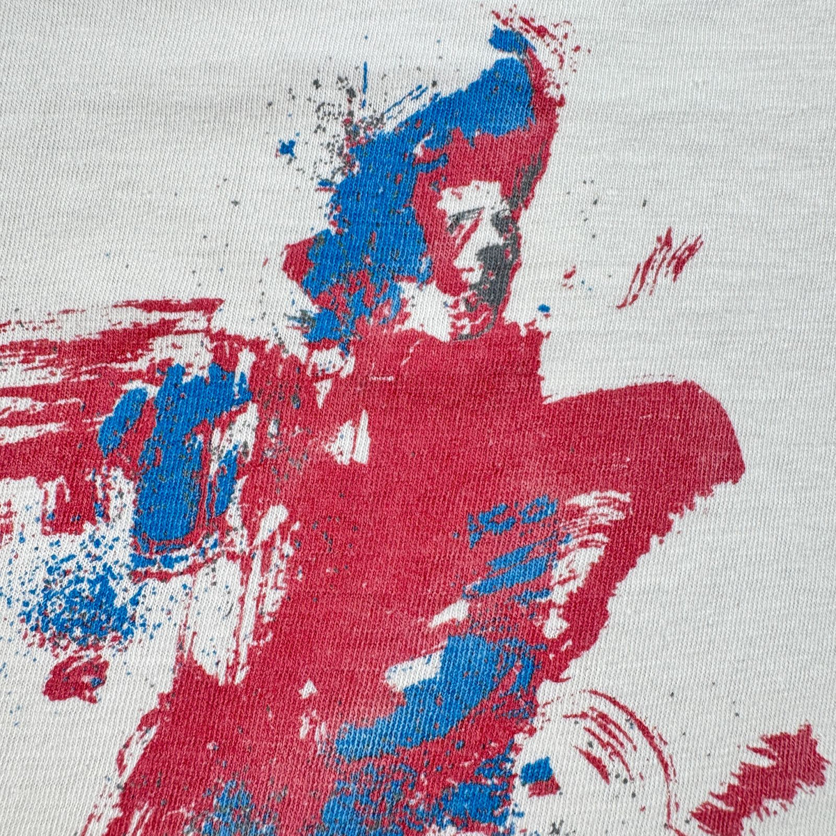 80s 90s フランス製 シルクドソレイユ Tシャツ ミュージカル アートT 白 2603-0102