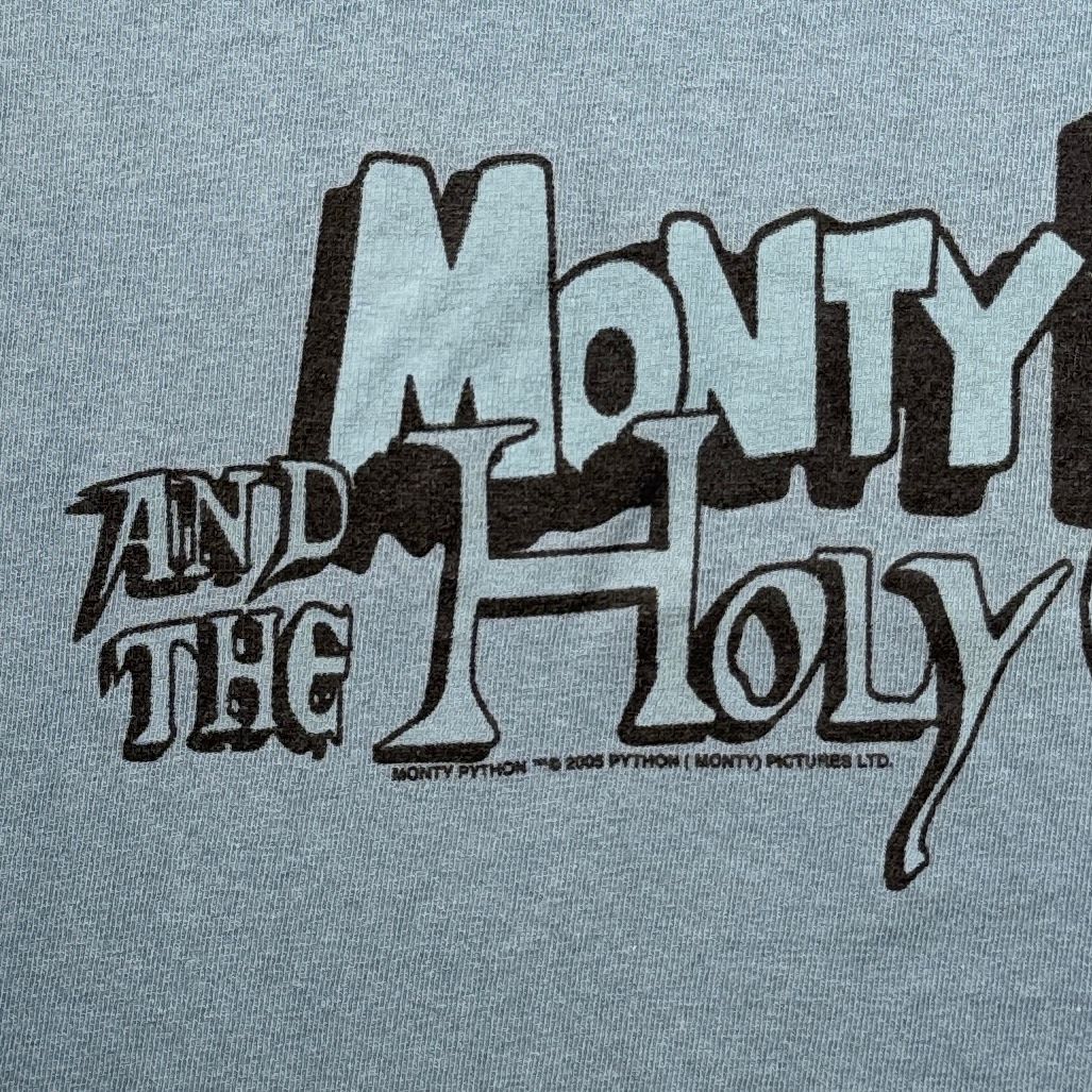 00s MONTY PYTHON モンティパイソン 映画 Tシャツ 青 2005 2603-0103