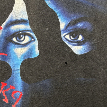 90s 00s xfiles UFO Xファイル モルダー スカリー 映画T Tシャツ 黒 L 2603-0107
