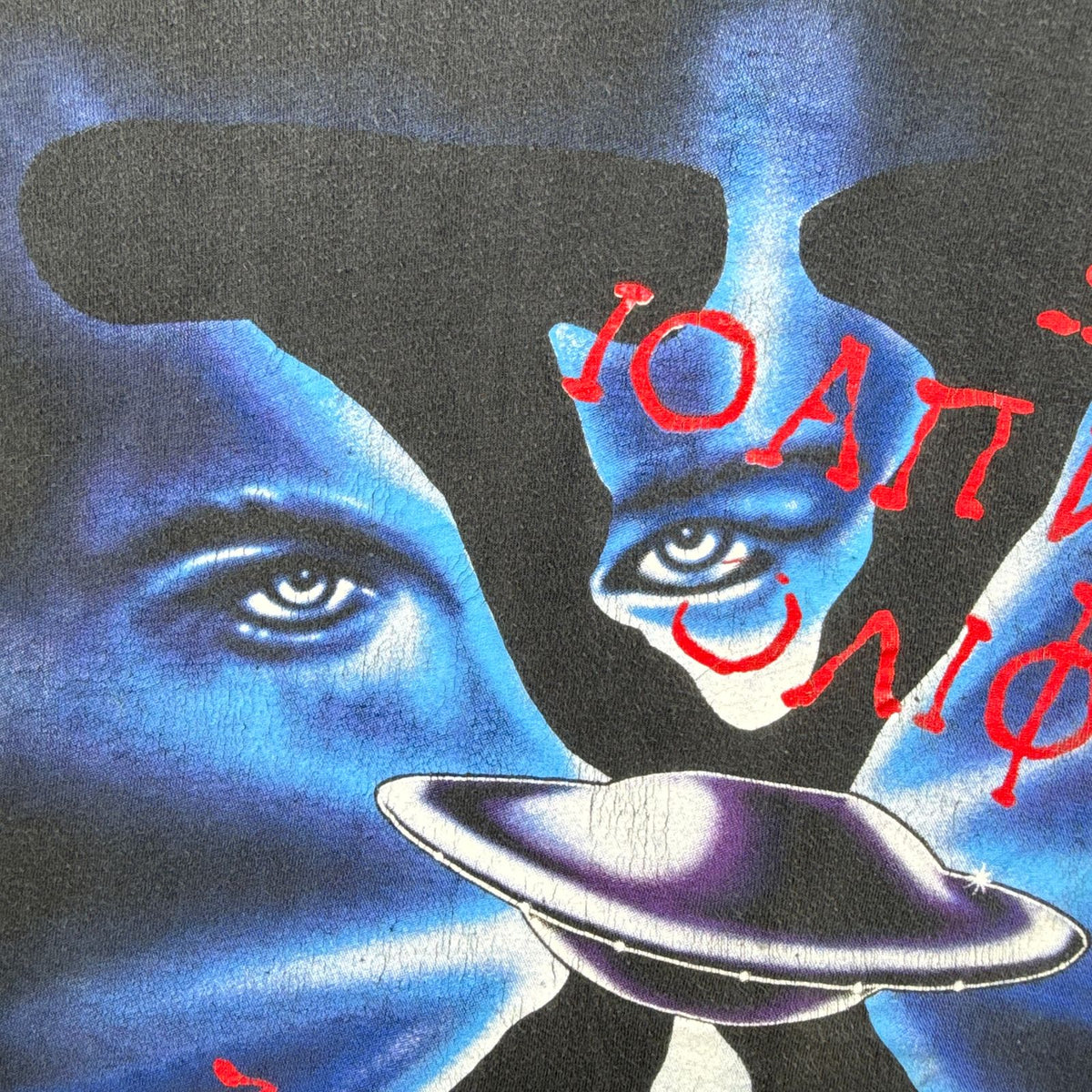 90s 00s xfiles UFO Xファイル モルダー スカリー 映画T Tシャツ 黒 L 2603-0107