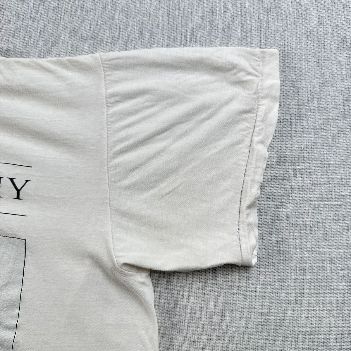 80s アートT フォトT The ART of PHOTOGRAPHY 白 Tシャツ ロンドン シングルステッチ 2603-0108