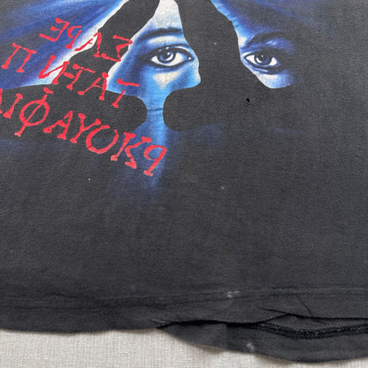 90s 00s xfiles UFO Xファイル モルダー スカリー 映画T Tシャツ 黒 L 2603-0107