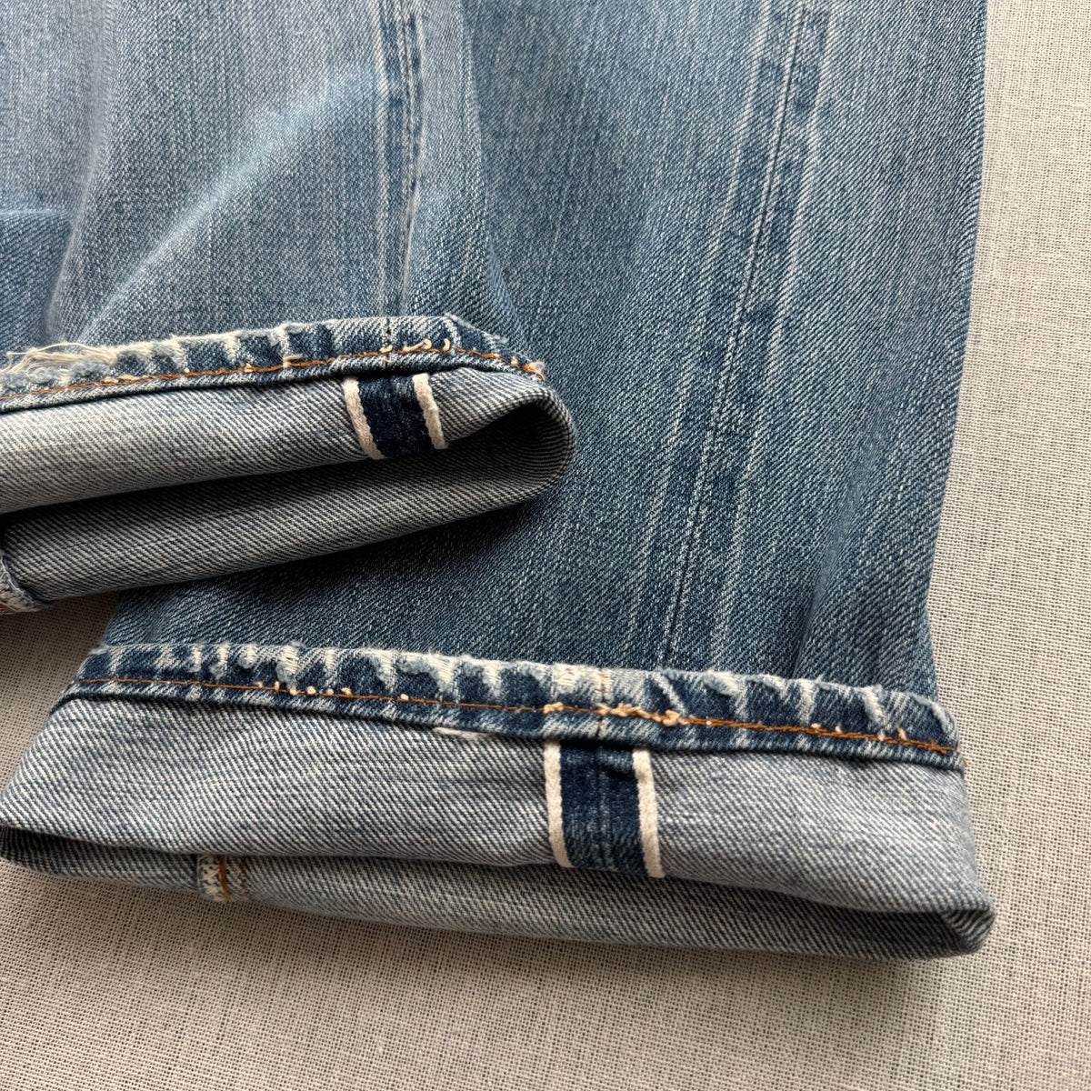 Levi's 502xx bigE 66前期 ボタン裏16 Vステッチ 赤耳 60s USA製 16ボタン 16刻印 縦落ち シングル ビッグE levis ハチノス ヒゲ 紙パッチ ギャラ入り 検 pa-00025