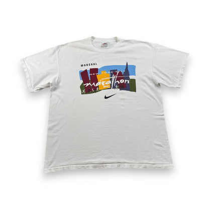 90s ナイキ NIKE ニューヨーク マラソン NYRRC Tシャツ USA製 1995 2603-0063