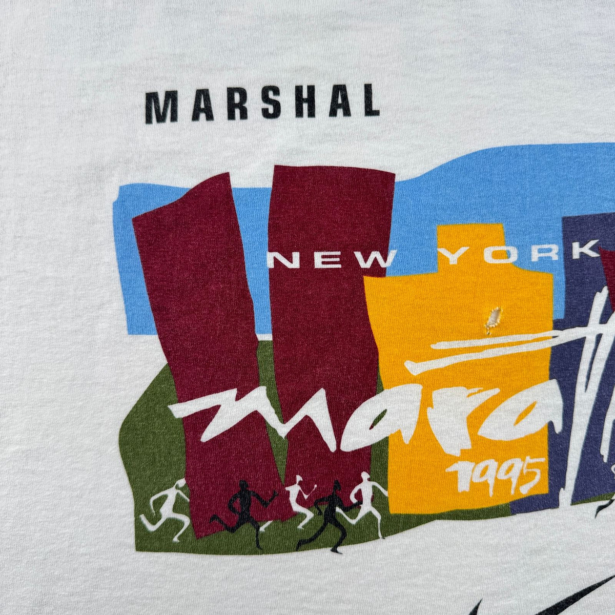 90s ナイキ NIKE ニューヨーク マラソン NYRRC Tシャツ USA製 1995 2603-0063