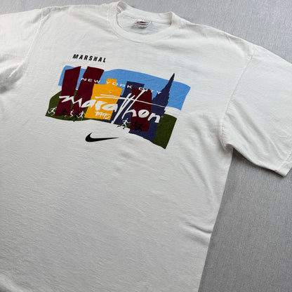 90s ナイキ NIKE ニューヨーク マラソン NYRRC Tシャツ USA製 1995 2603-0063