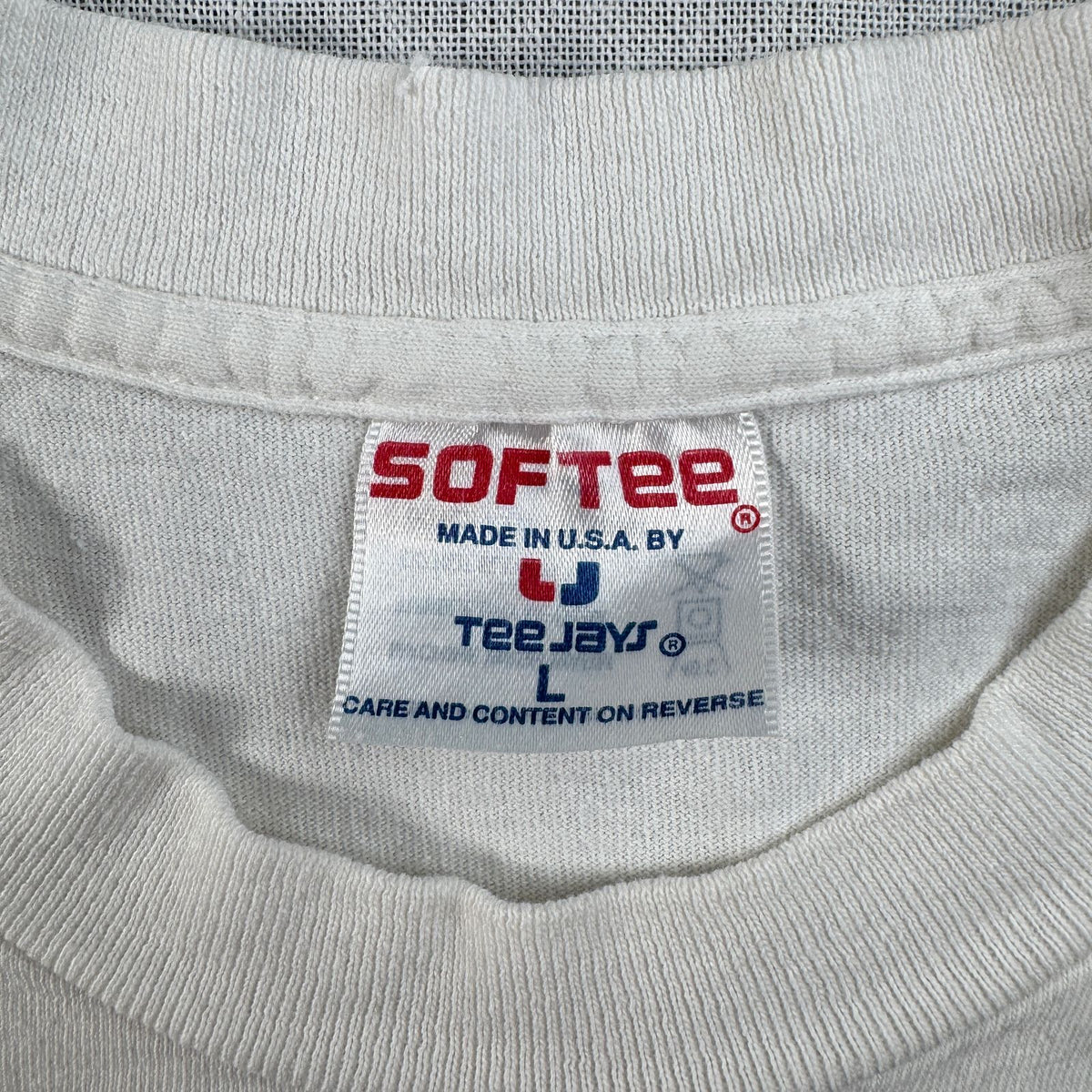 90s school house rock スクールハウスロック Tシャツ USA製 白 L 1995 SOFTEE シングルステッチ 2603-0017