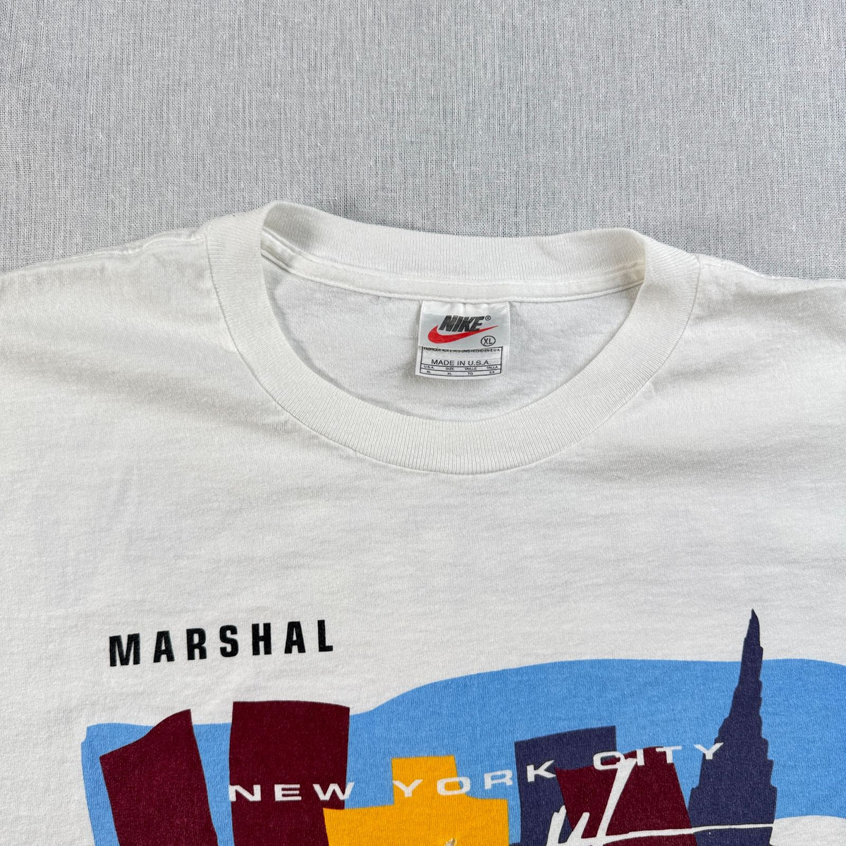 90s ナイキ NIKE ニューヨーク マラソン NYRRC Tシャツ USA製 1995 2603-0063