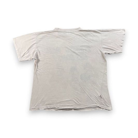 PLANETE STRESSE フランス メッセージT Tシャツ アートT L 白 2603-0125