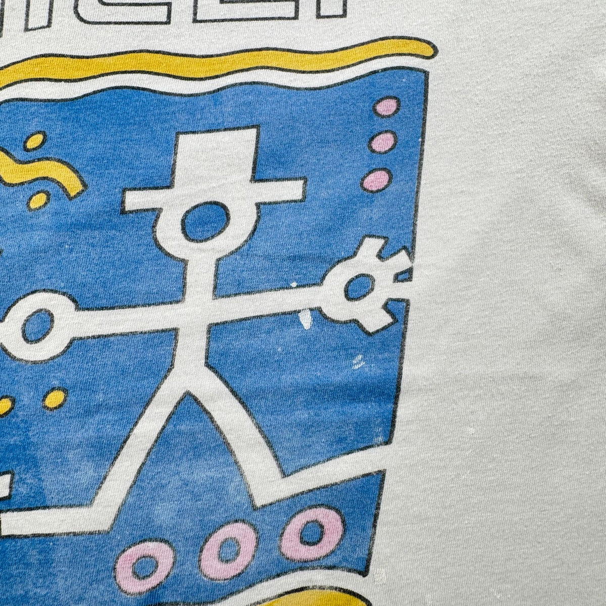90s ユニセフ UNICEF アートT Tシャツ 白 M 2603-0123