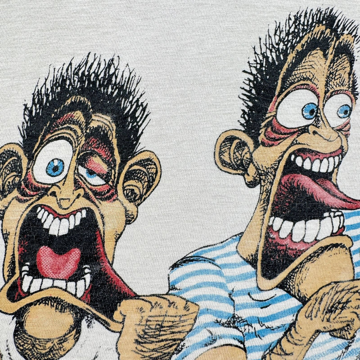 PLANETE STRESSE フランス メッセージT Tシャツ アートT L 白 2603-0125