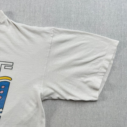 90s ユニセフ UNICEF アートT Tシャツ 白 M 2603-0123