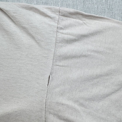 PLANETE STRESSE フランス メッセージT Tシャツ アートT L 白 2603-0125